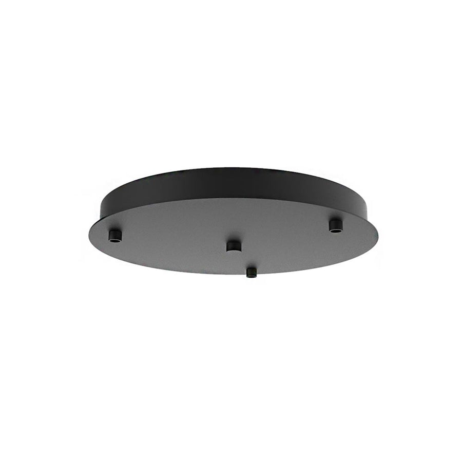 ArtDelight Plate – Plafondplaat Ø30 cm voor 3 pendels – Kies kleur