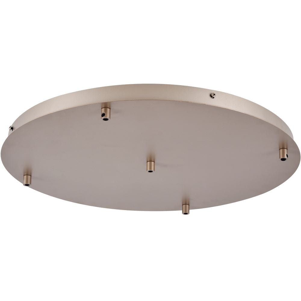 ArtDelight Plate – Plafondplaat Ø50 cm voor 5 pendels – Kies kleur
