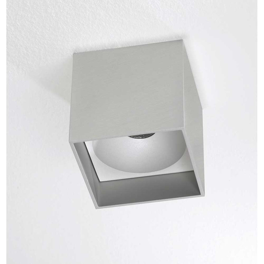 Brock plafondspot Aluminium