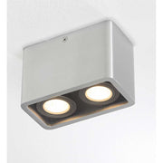 Bronx 2-lichts Aluminium