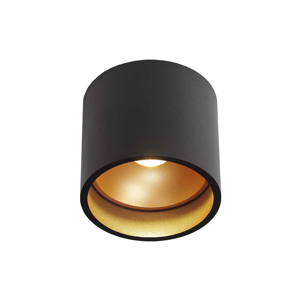 Artdelight Ormond - Opbouwspot/Plafondspot - LED Dimbaar - IP54 Binnen/Badkamer - 7W 2700K - Design – Kies kleur