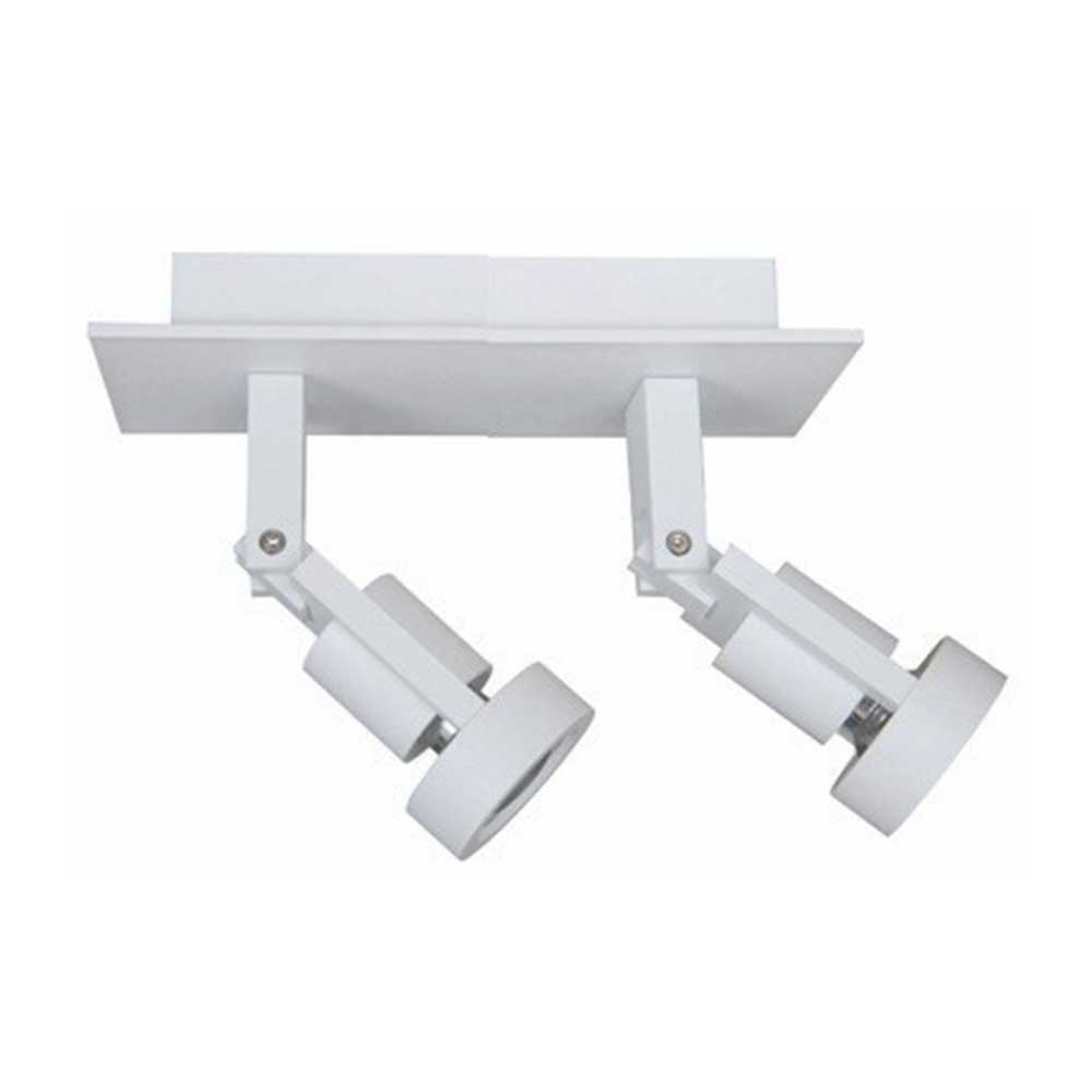 Artdelight Tech - Opbouwspot/Plafondspot - Dimbaar - 2-lichts - GU10 - Modern – Kies kleur