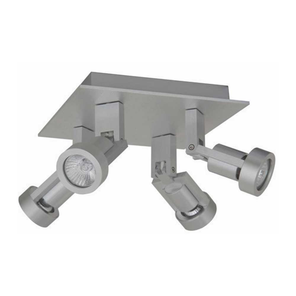 Artdelight Tech - Opbouwspot/Plafondspot - Dimbaar - 4-lichts - GU10 - Modern – Kies kleur