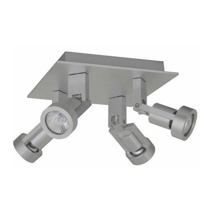 Artdelight Tech - Opbouwspot/Plafondspot - Dimbaar - 4-lichts - GU10 - Modern – Kies kleur