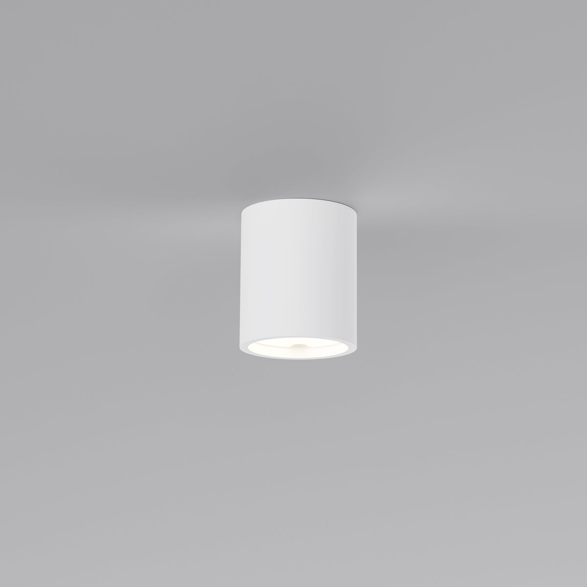 Artdelight Toulouse - Plafonnière/Plafondlamp - Dimbaar - GU10 - Glad - Gips - Modern - Wit