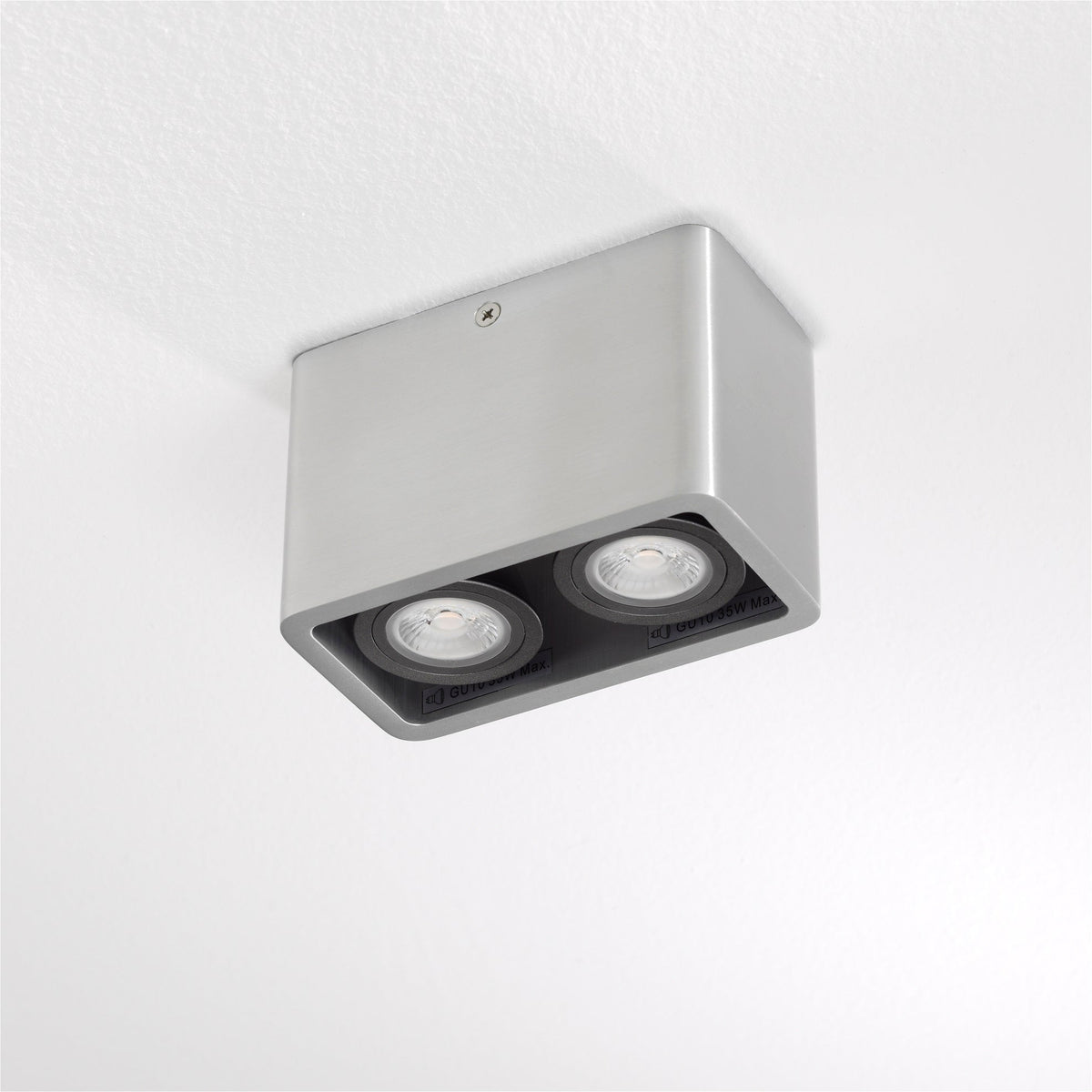 Bronx 2-lichts Aluminium