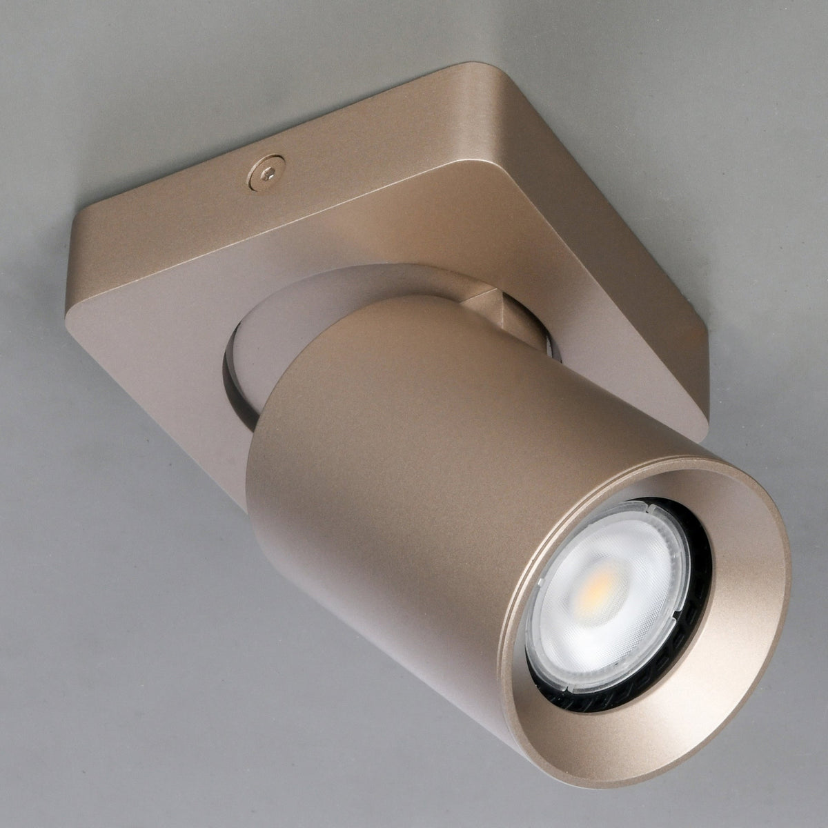 Artdelight Megano - Opbouwspot/Plafondspot - Dimbaar - 1-lichts - GU10 - Vierkant - Modern – Kies kleur