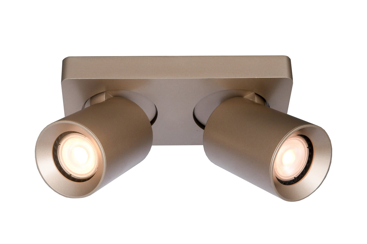 Artdelight Megano - Opbouwspot/Plafondspot - Dimbaar - 2-lichts - GU10 - Rechthoekig - Modern – Kies kleur