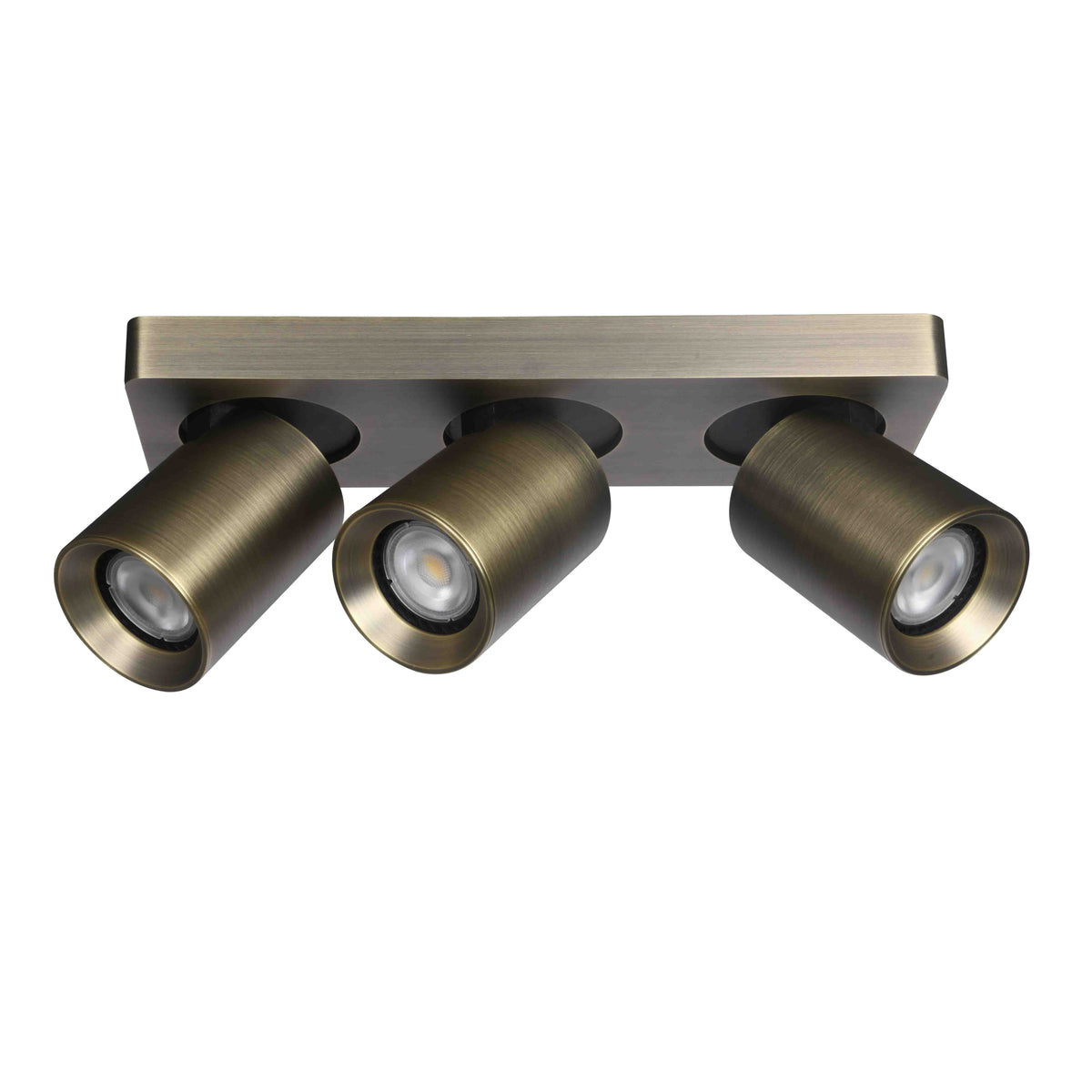 Artdelight Megano - Opbouwspot/Plafondspot - Dimbaar - 3-lichts - GU10 - Rechthoekig - Modern – Kies kleur