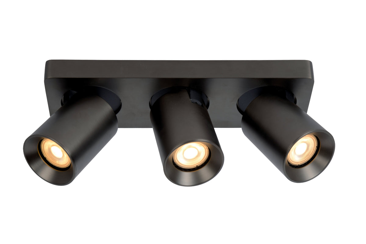 Artdelight Megano - Opbouwspot/Plafondspot - Dimbaar - 3-lichts - GU10 - Rechthoekig - Modern – Kies kleur