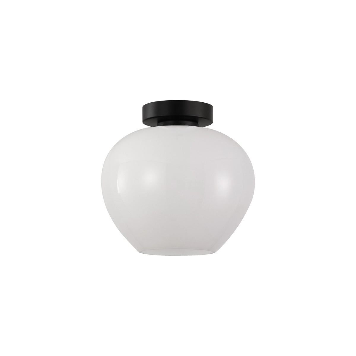Artdelight Windsor - Plafonnière/Plafondlamp - Dimbaar - Ø24cm - E27 - Modern - Wit
