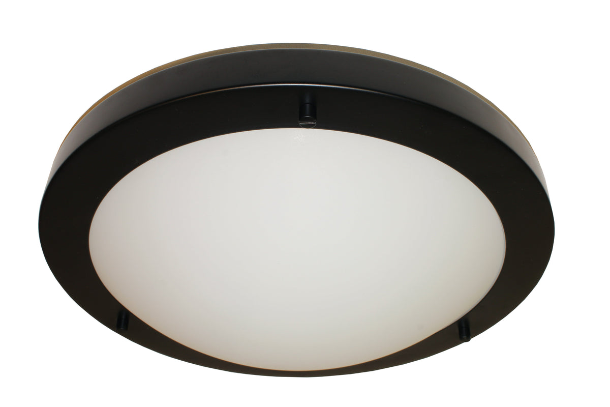 Artdelight Yuca - Plafonnière/Plafondlamp - Dimbaar - IP44 Binnen/Badkamer - Ø31cm - E27 - Modern – Kies kleur