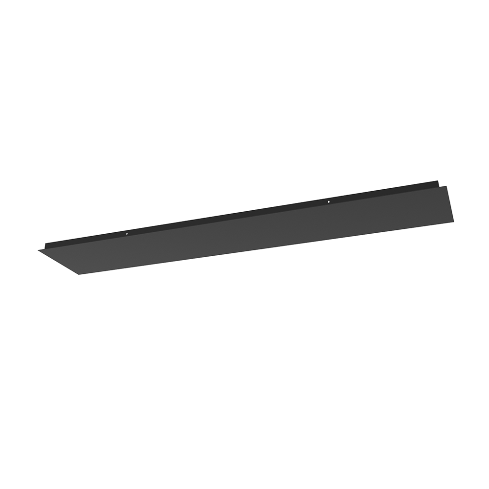 ArtDelight Plate – Plafondplaat 160×30 cm – Zonder gaten – Zwart