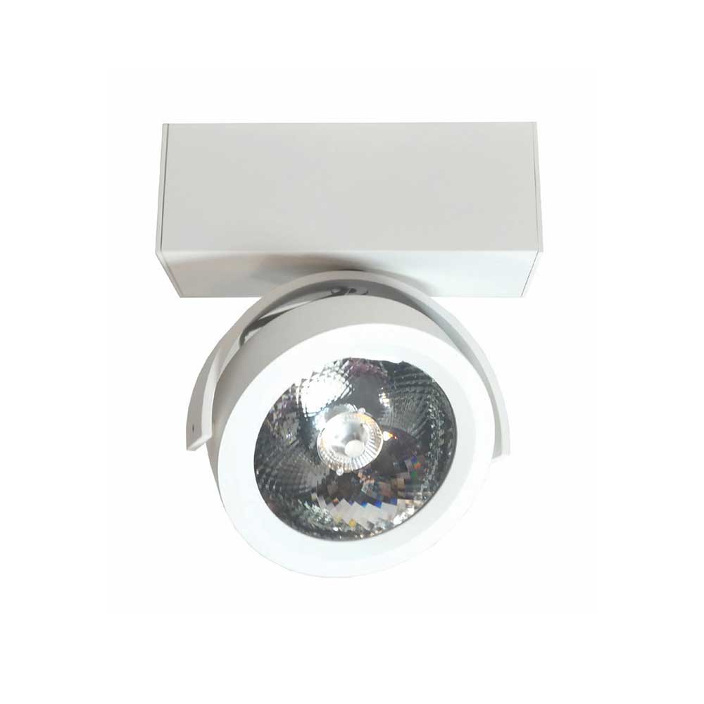 Artdelight Dutchess - Opbouwspot/Plafondspot - LED Dimbaar - 1-lichts - 1x13W 2700K - Design – Kies kleur
