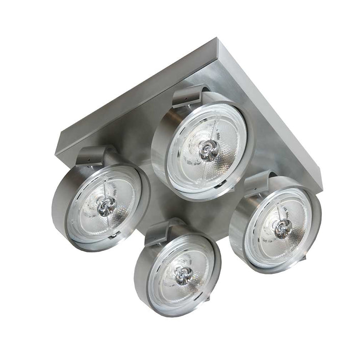 ArtDelight Dutchess – Opbouwspot 4-lichts AR111 Vierkant – Kies kleur
