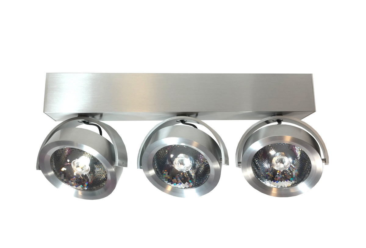 Artdelight Dutchess - Opbouwspot/Plafondspot - LED Dimbaar - 3-lichts - 3x13W 2700K - Design - Aluminium