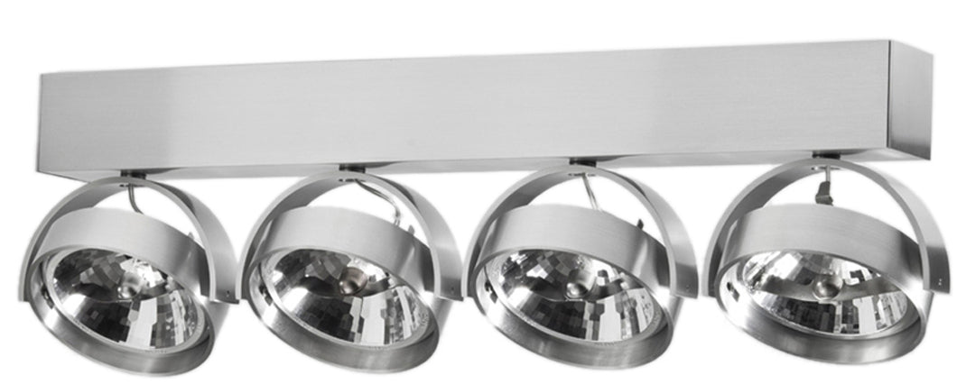 ArtDelight Dutchess – Opbouwspot 4-lichts AR111 – Kies kleur