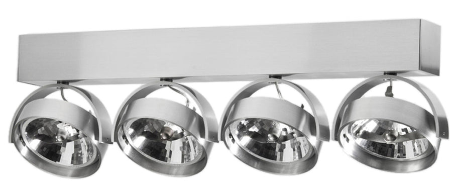 ArtDelight Dutchess – Opbouwspot 4-lichts AR111 – Kies kleur