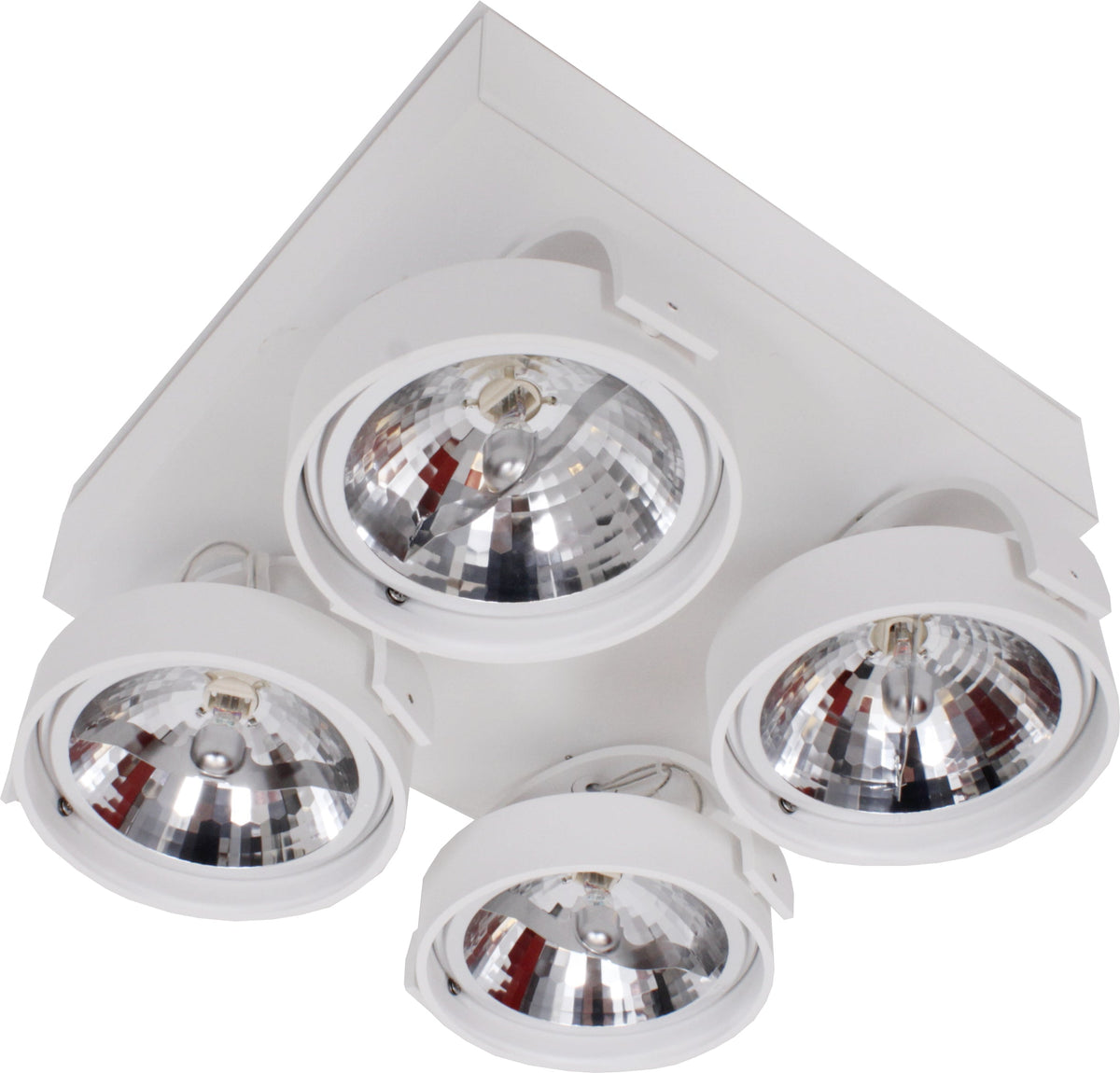 ArtDelight Dutchess 4-lichts Vierkant Wit