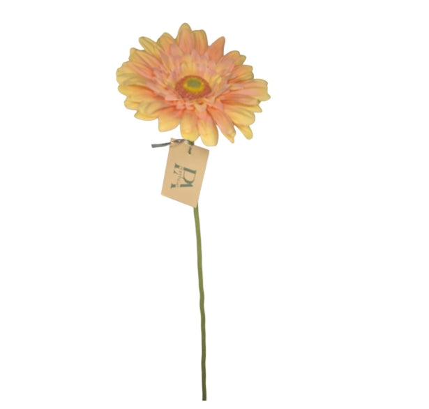 Gerbera Peach 63cm
