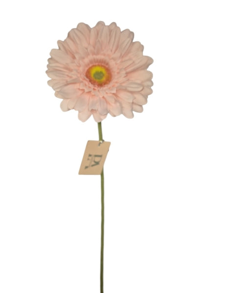Gerbera Zacht Roze 63cm
