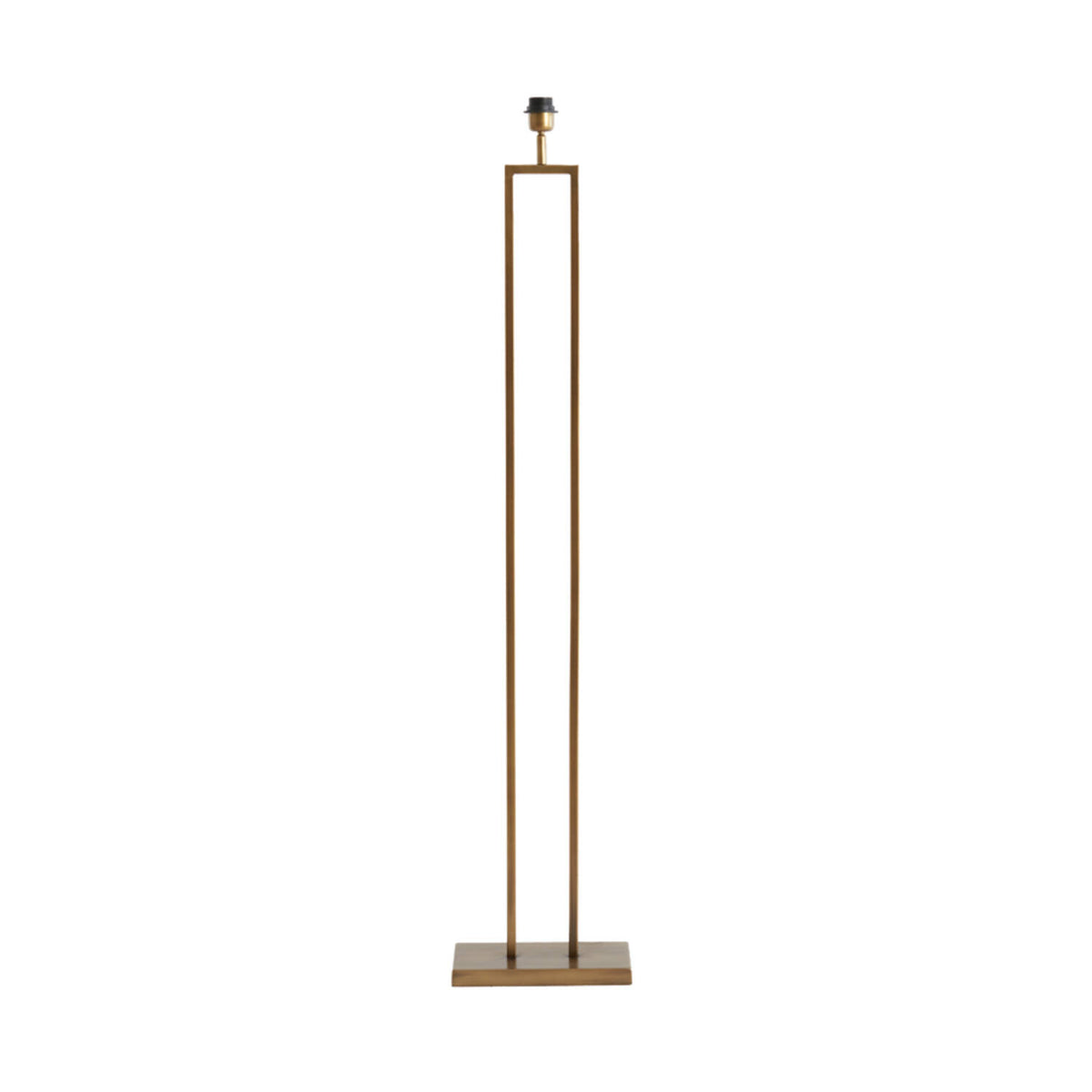 Light & Living - Shiva - Vloerlamp Zwart (Excl Kap)
