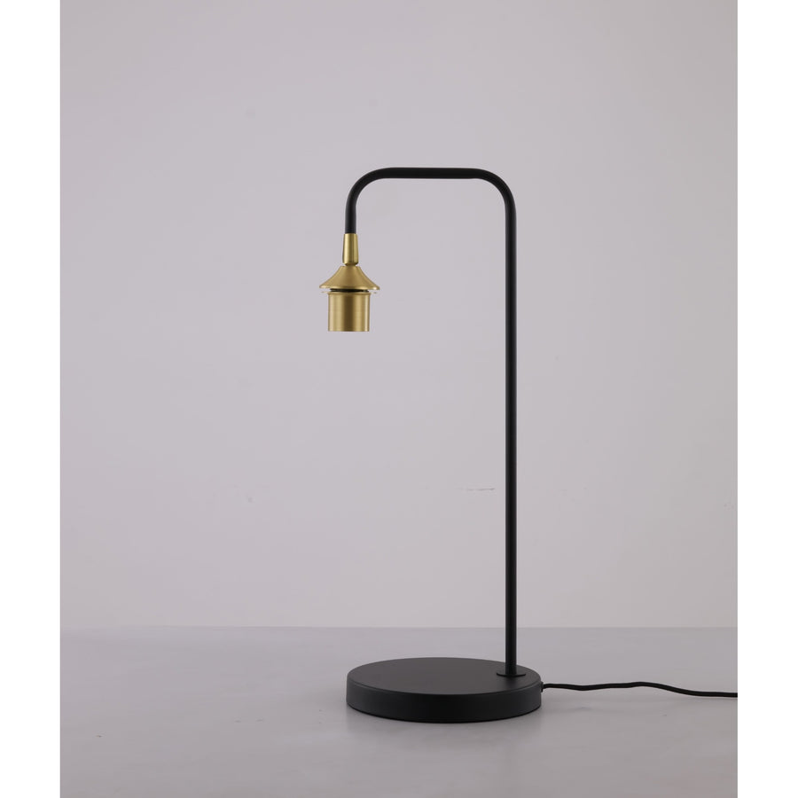 Artdelight Dajano - Tafellamp - E27 - Modern - Zwart