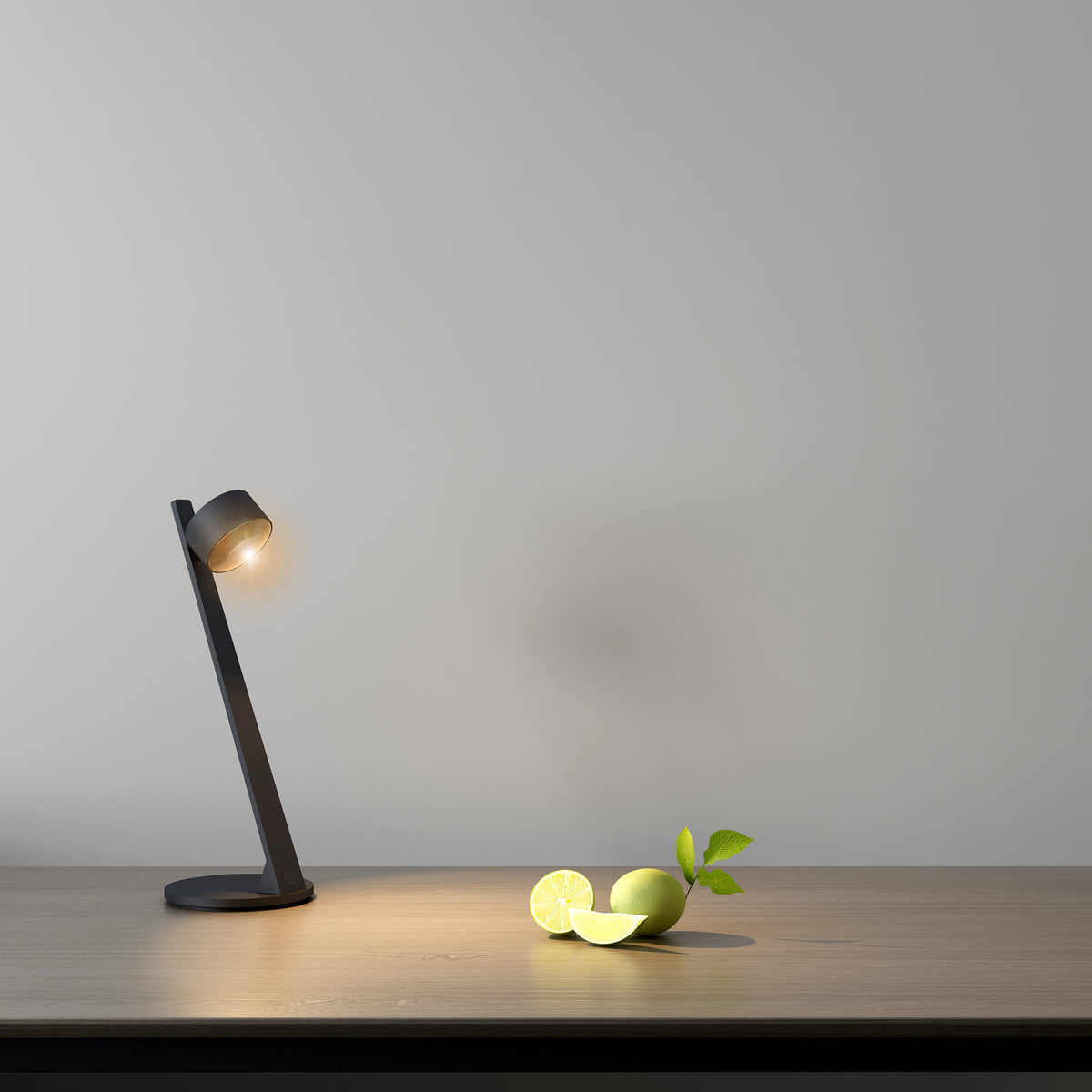 Artdelight Omega - Tafellamp - LED - 7W 2700K - Design - Zwart