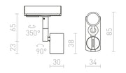 Trica Spot – Moderne LED Spot voor Wand & Plafond
