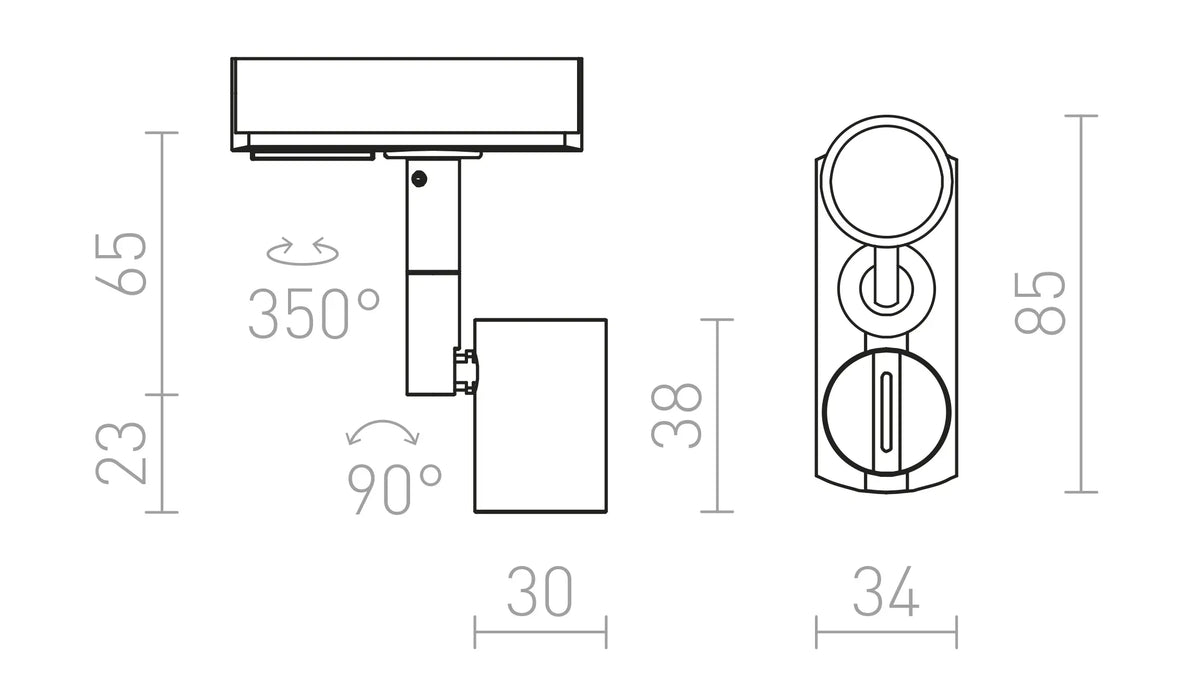 Trica Spot – Moderne LED Spot voor Wand & Plafond