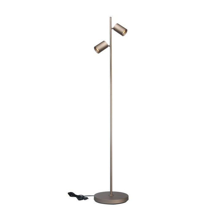 Artdelight Megano - Vloerlamp/Staande lamp - 2-lichts - GU10 - Modern – Kies kleur