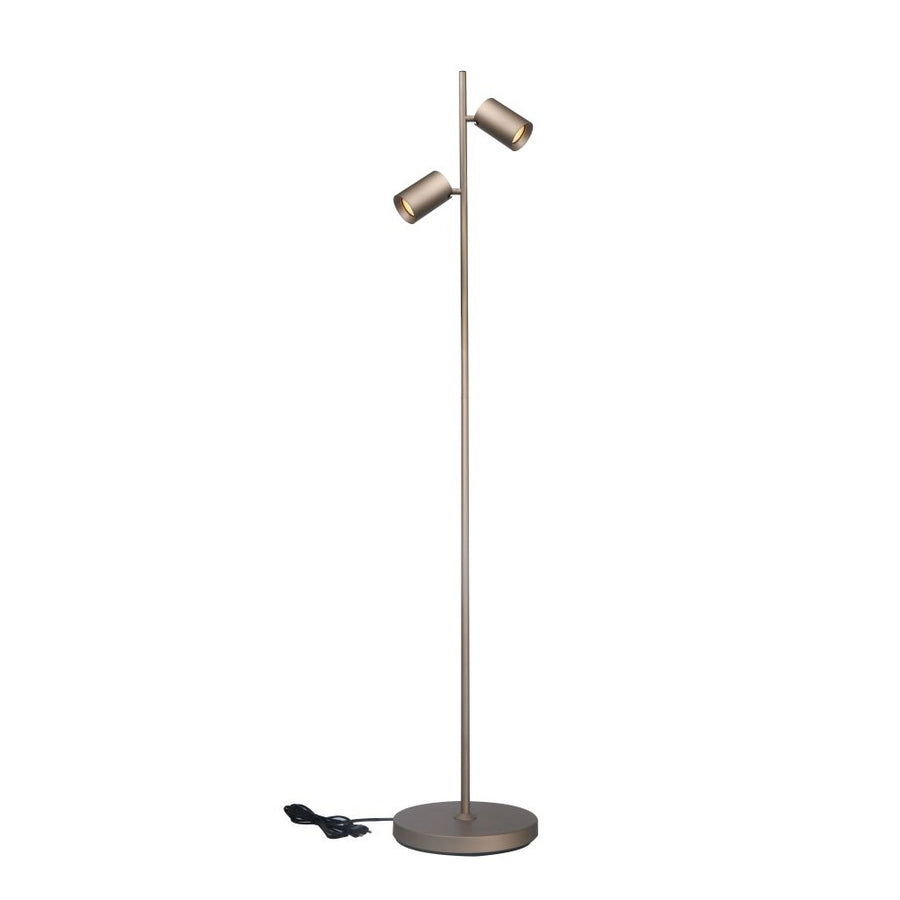Artdelight Megano - Vloerlamp/Staande lamp - 2-lichts - GU10 - Modern – Kies kleur