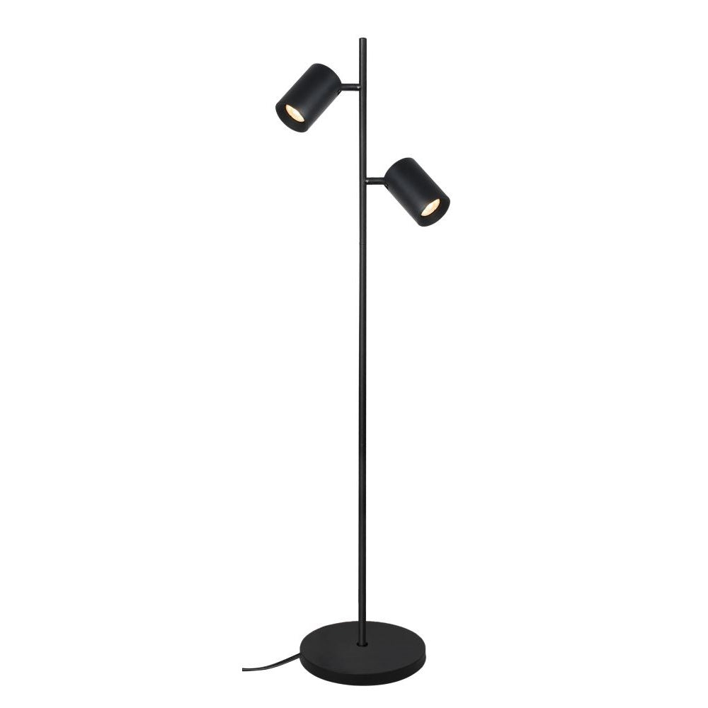 Artdelight Megano - Vloerlamp/Staande lamp - 2-lichts - GU10 - Modern – Kies kleur