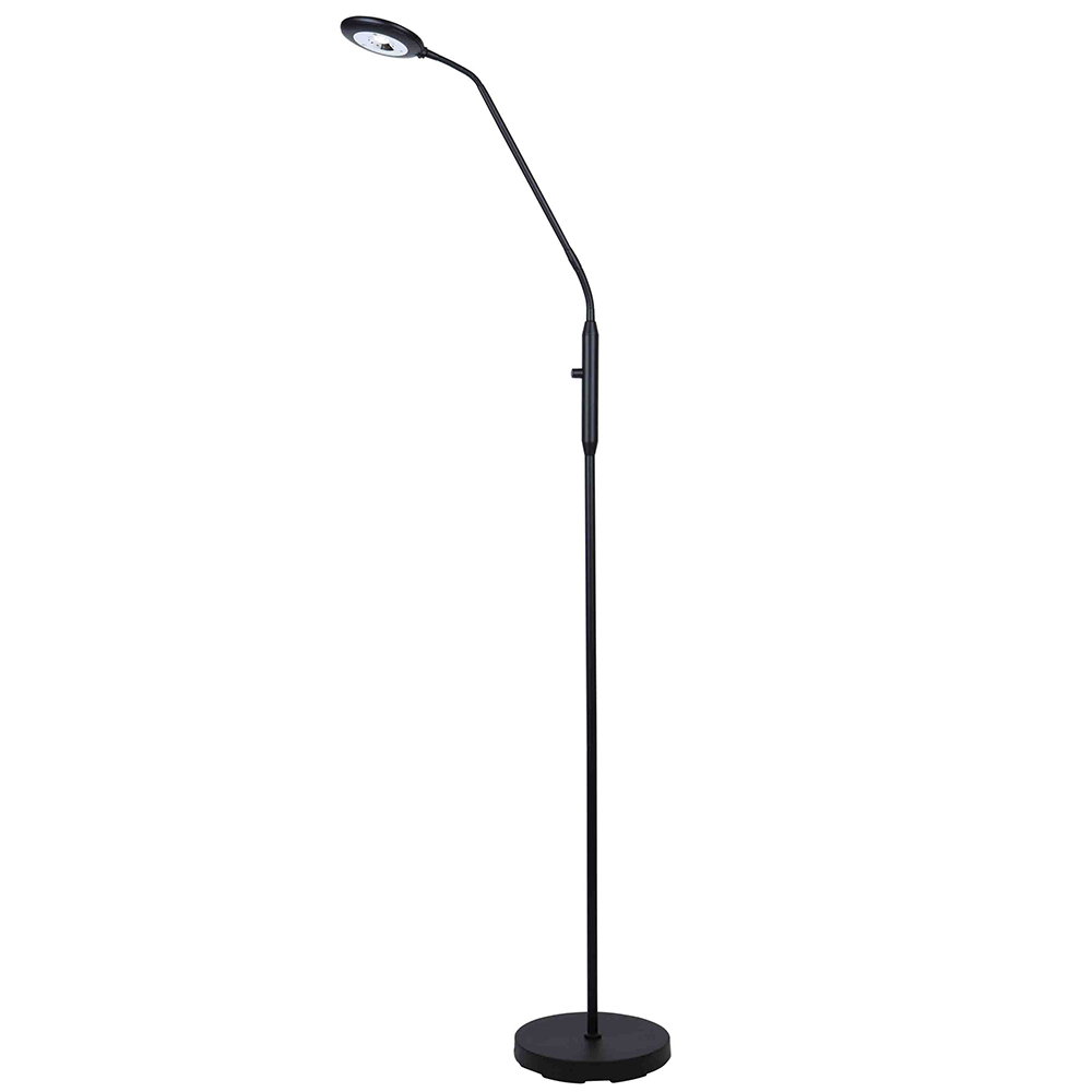 Artdelight Ufo - Leeslamp/Vloerlamp - LED Dimbaar - 6,3W 2700K - Modern – Kies kleur