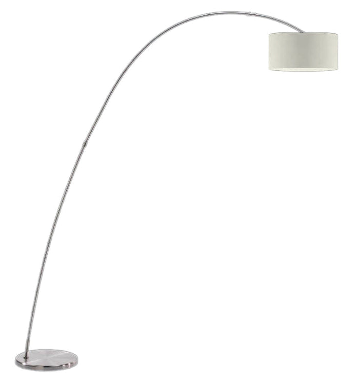 Artdelight Bow - Booglamp/Vloerlamp - E27 - Modern - Wit