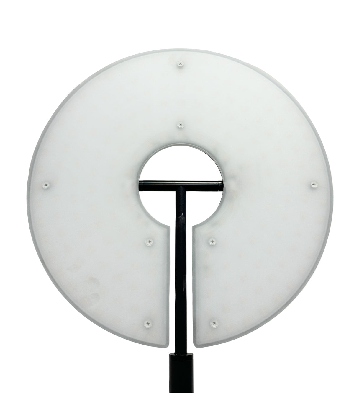 Artdelight Riva - Leeslamp/Vloerlamp - LED Dimbaar - 30W 2200/3500K - Met leesarm - Design - Zwart