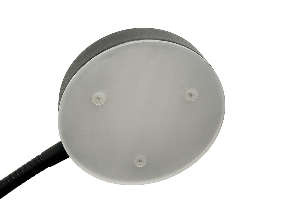 Artdelight Riva - Leeslamp/Vloerlamp - LED Dimbaar - 30W 2200/3500K - Met leesarm - Design - Zwart