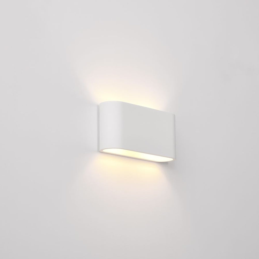 Artdelight Lille - Wandlamp - Dimbaar - G9 - Glad - Gips - Modern - Wit