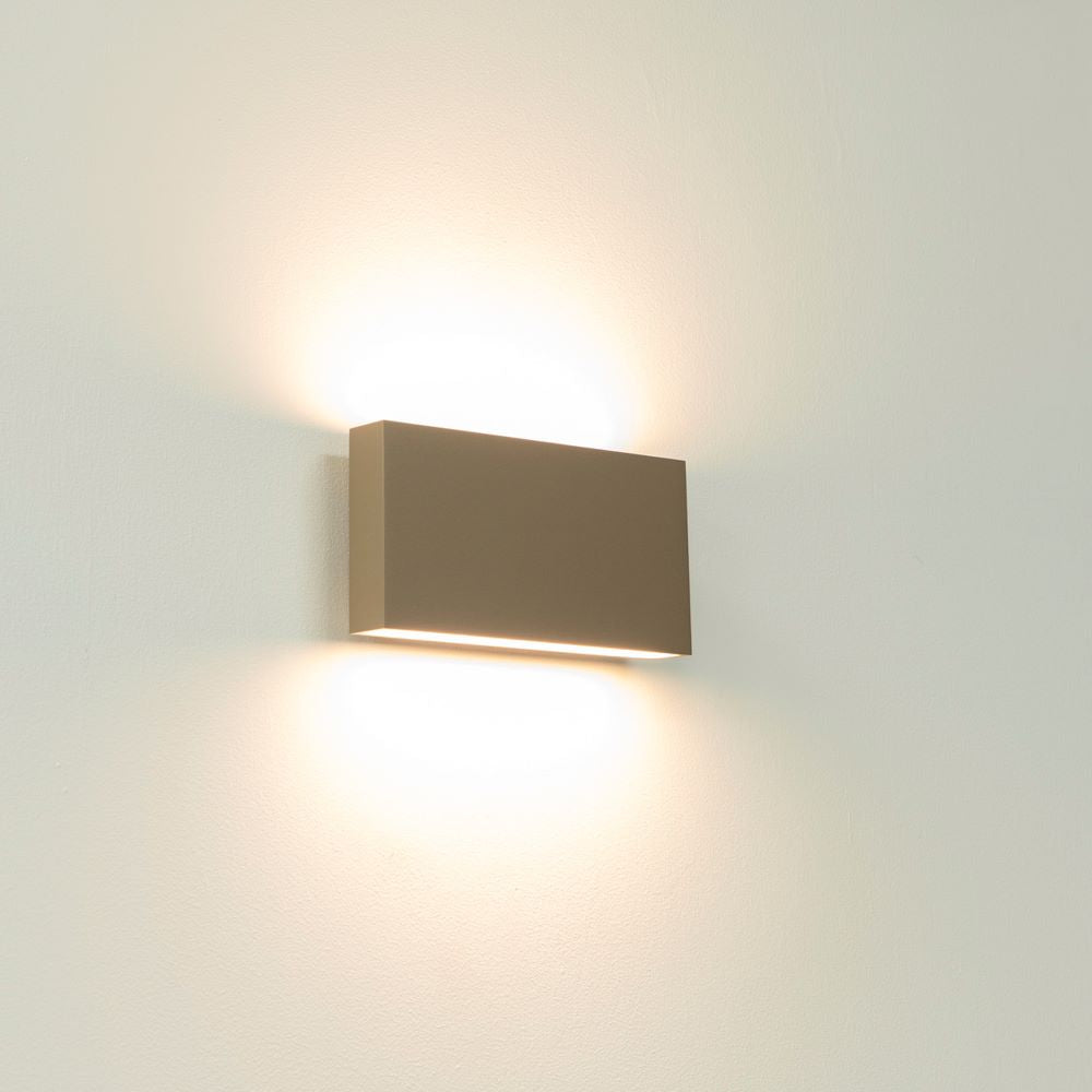 Box 2 wandlamp Champagne