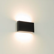Box 2 wandlamp Zwart
