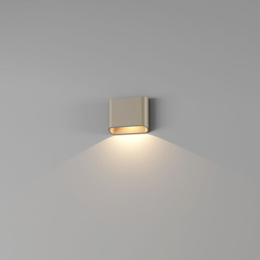 Artdelight Diaz 1L - Wandlamp - LED Dimbaar - IP65 Binnen/Badkamer - 1-lichts - 1x6W 2700K - Design – Kies kleur