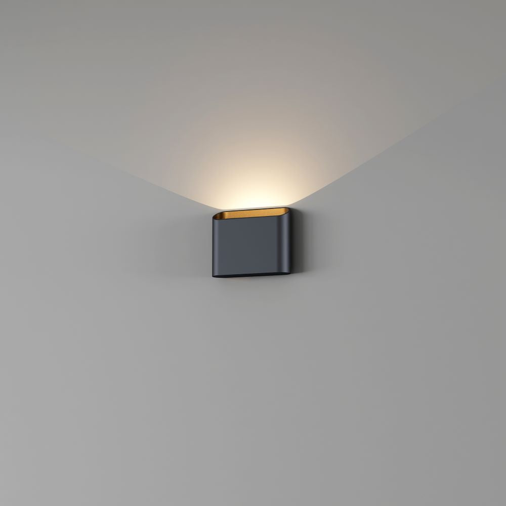Artdelight Diaz 1L - Wandlamp - LED Dimbaar - IP65 Binnen/Badkamer - 1-lichts - 1x6W 2700K - Design – Kies kleur