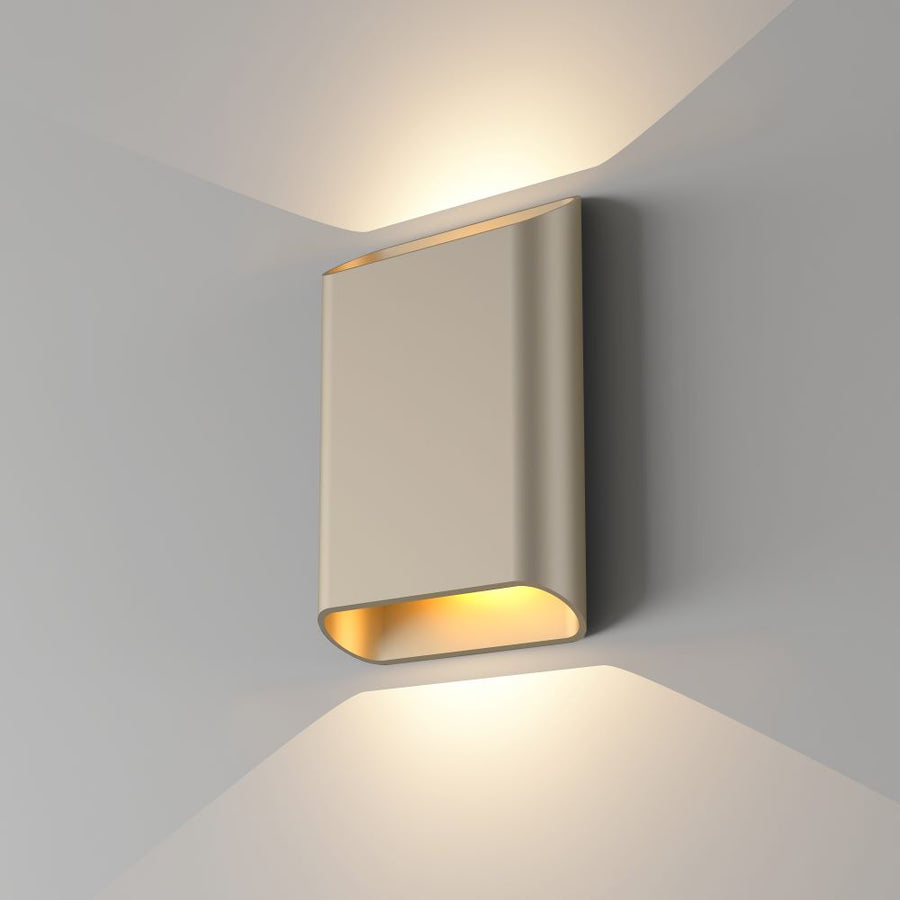 Artdelight Diaz L - Wandlamp - LED Dimbaar - IP65 Binnen/Badkamer - 2×6W 2700K - Design – Kies kleur