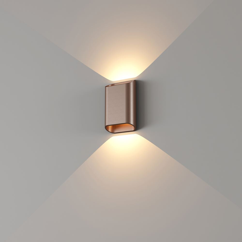 Artdelight Diaz S - Wandlamp - LED Dimbaar - IP65 Binnen/Badkamer - 2×3W 2700K - Design – Kies kleur