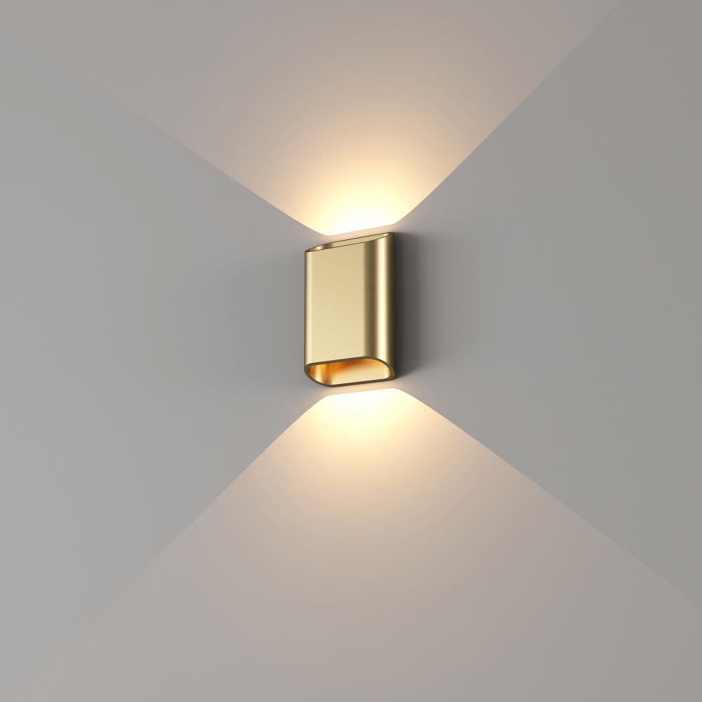 Artdelight Diaz S - Wandlamp - LED Dimbaar - IP65 Binnen/Badkamer - 2×3W 2700K - Design – Kies kleur