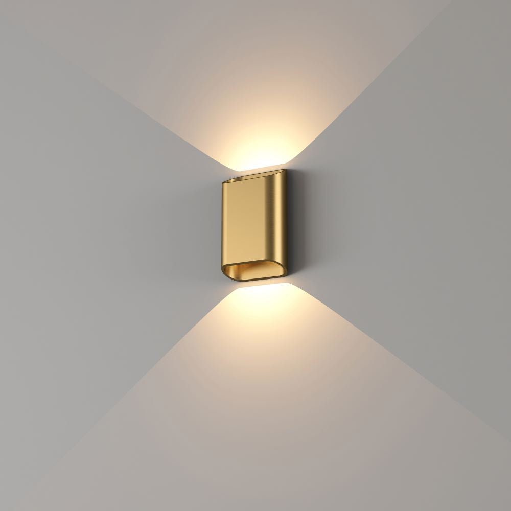Artdelight Diaz S - Wandlamp - LED Dimbaar - IP65 Binnen/Badkamer - 2×3W 2700K - Design – Kies kleur