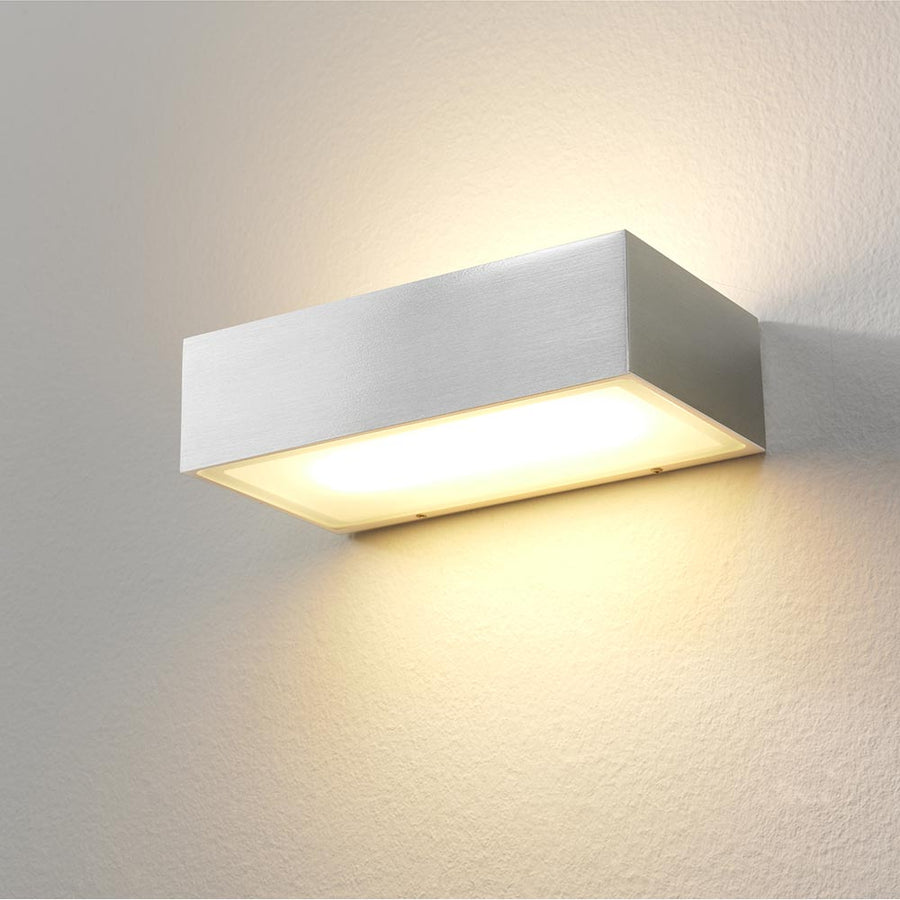 Artdelight Eindhoven 150 - Wandlamp - LED Dimbaar - IP54 Binnen/Badkamer - 8W 2700K - Design - Aluminium