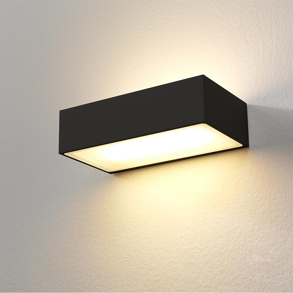 Artdelight Eindhoven 150 - Wandlamp - LED Dimbaar - IP54 Binnen/Badkamer/Buiten - 8W 2700K - Design – Kies kleur