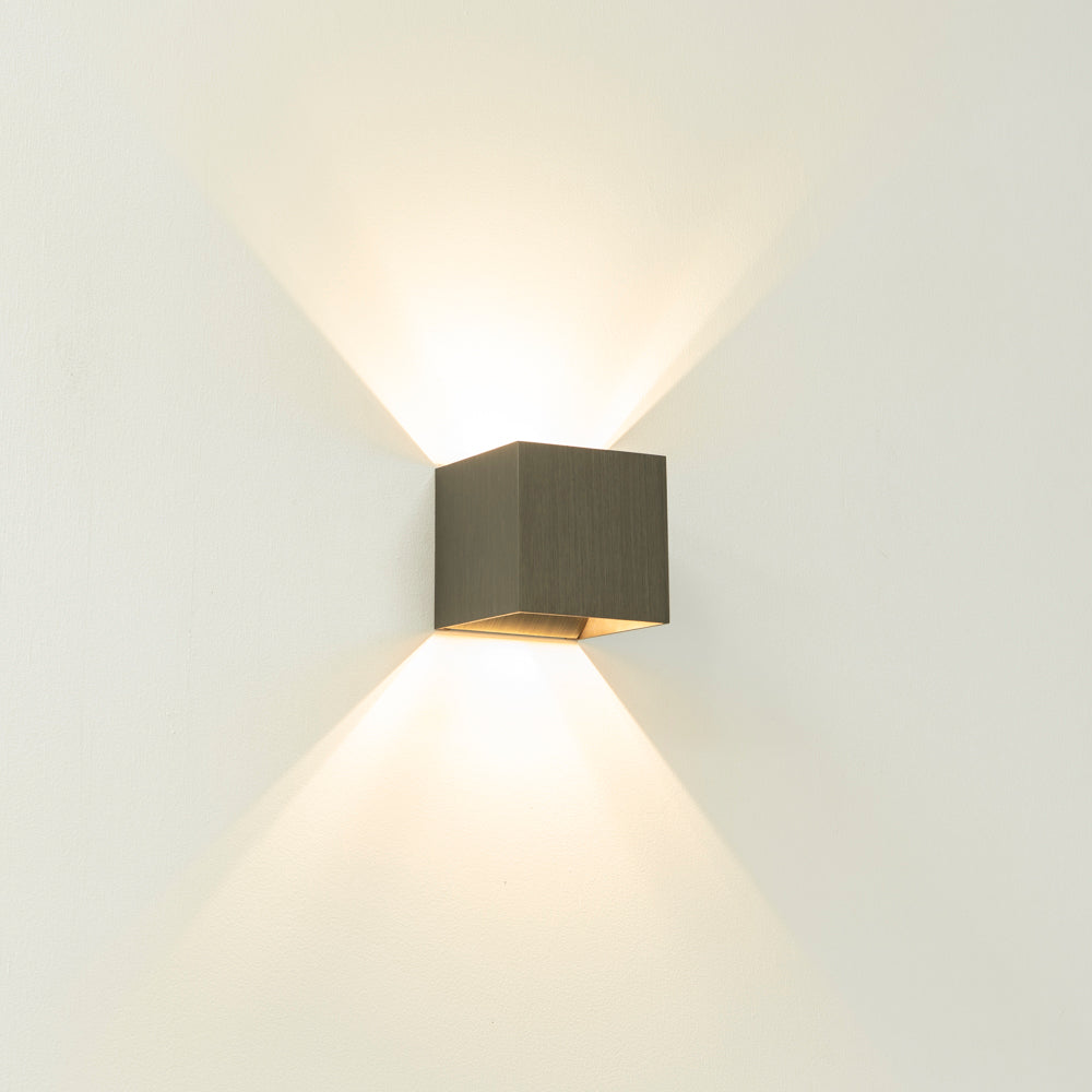 Artdelight Gymm wandlamp Licht brons