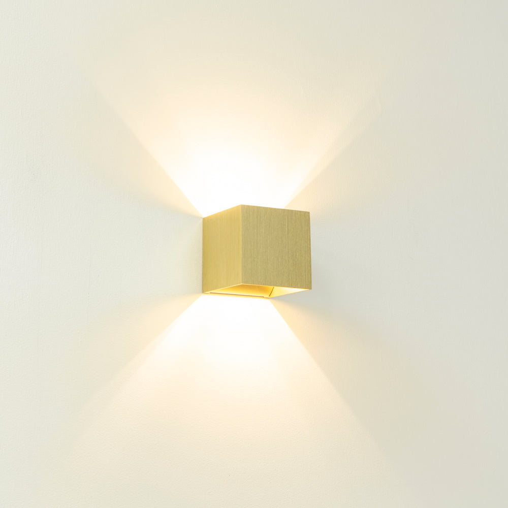 Artdelight Gymm wandlamp Mat goud
